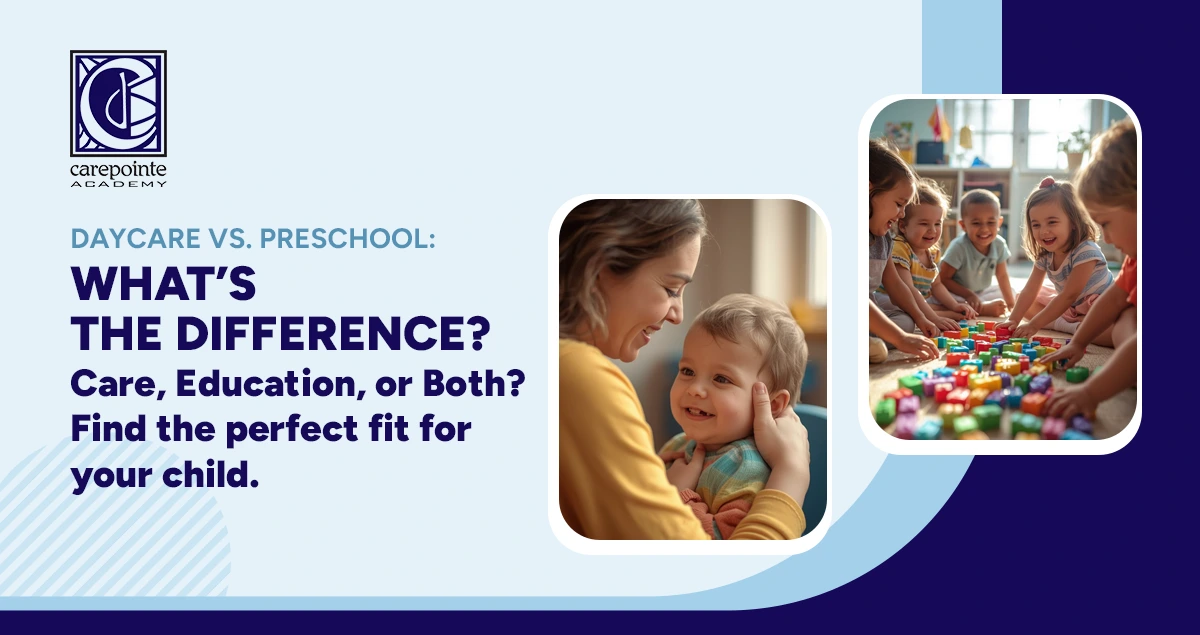 Daycare vs Preschool Whats the Difference